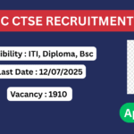 TNPSC CTSE Recruitment 2025, TNPSC Recruitment 2025