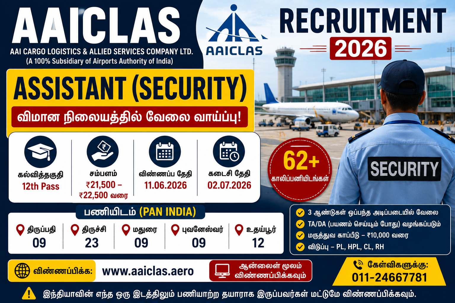 AAICLAS Recruitment 2026